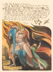 Europe. Une prophétie, Planche 17, Tiré des hauteurs... (Bentley 18)